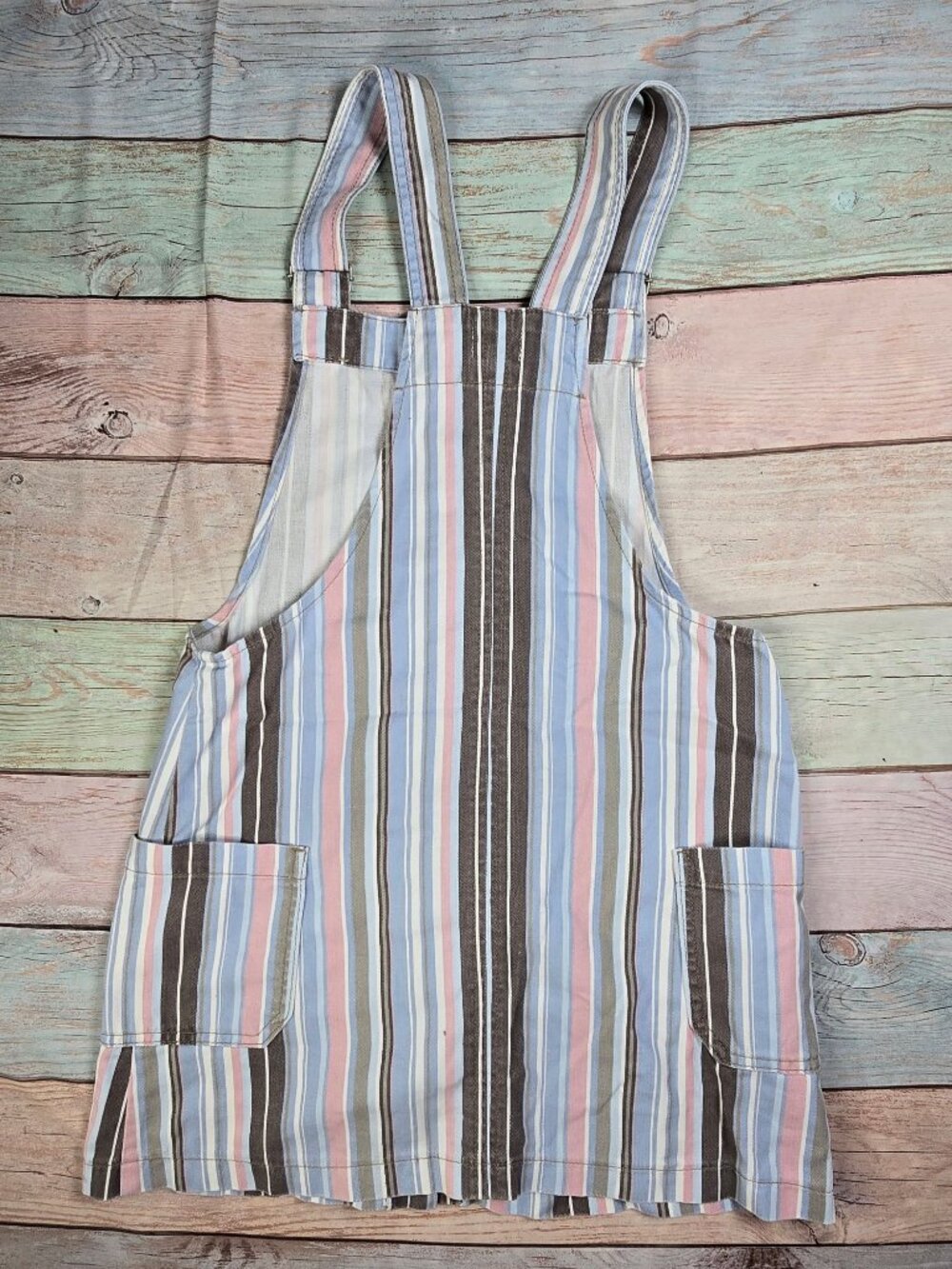 BDG Urban Outfitters Womens Small Lollipop Stripe Skirtall Overall Dress - Picture 7 of 11